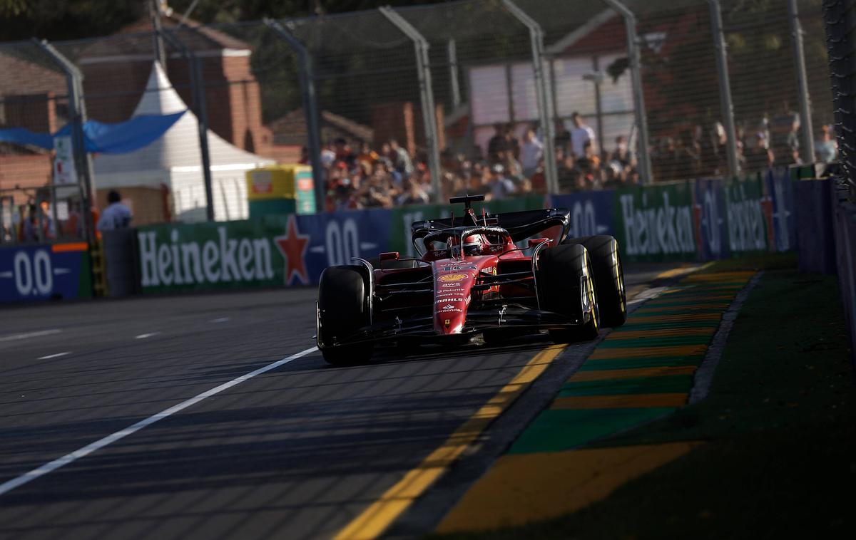 Melbourne Leclerc | Charles Leclerc je na prvih treh dirkah od možnih 78 točk osvojil kar 71 točk. | Foto Guliver Image