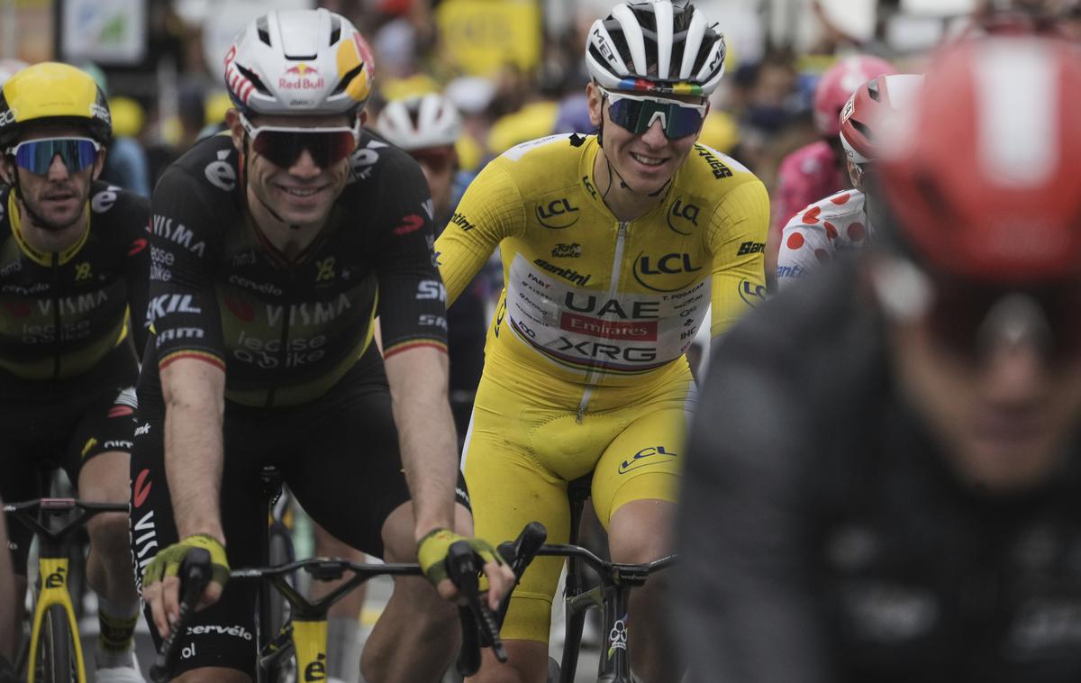 Wout van Aert, Tadej Pogačar | Bo Wout van Aert vendarle prišel do težko pričakovane etapne zmage na Touru? | Foto Guliverimage