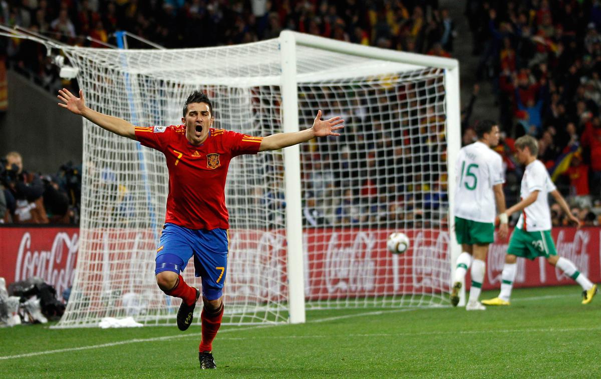 David Villa 2010 | Nekdanji španski reprezentant David Villa bo v ponedeljek dopolnil 37 let. | Foto Reuters