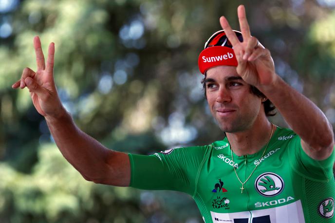Michael Matthews | Michael Matthews je moral zapustiti Giro, potem ko je bil njegov test na koronavirus pozitiven. Oba naslednja dva testa sta bila negativna. | Foto Reuters