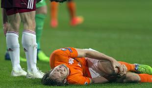 Blind odsoten šest mesecev? Van Gaal to odločno zanikal.