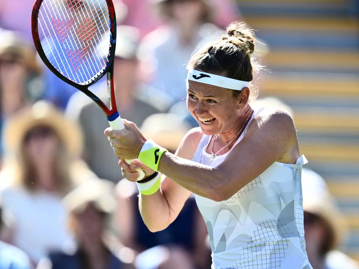 Marie Bouzkova je bila v polfinalu boljša od Argentinke. | Foto: Guliverimage