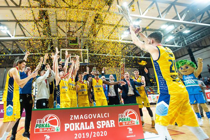 Koper Primorska Cedevita Olimpija finale pokala Spar | Košarkarji Kopra Primorske so zmagovalci pokala Spar. V finalu so premagali Cedevito Olimpijo. | Foto Grega Valančič/Sportida