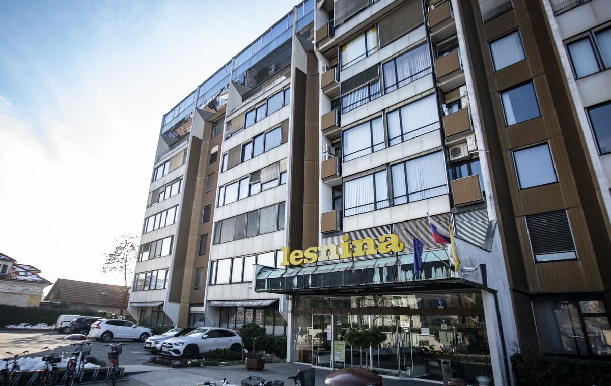 Poslovna stavba Lesnina, Parmova ulica. | Foto Bojan Puhek