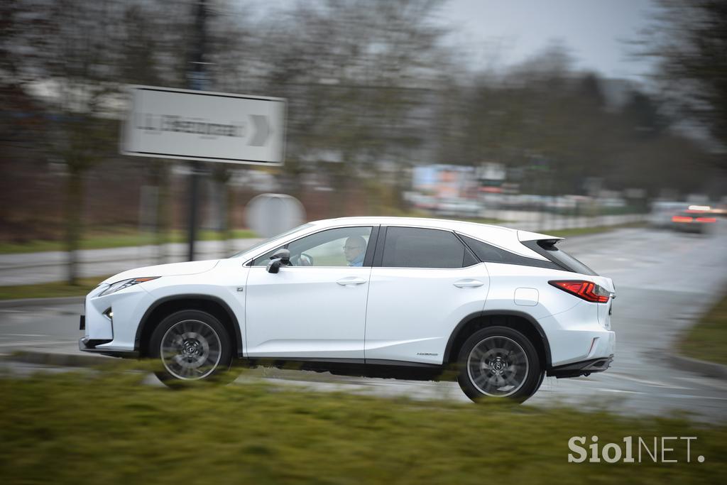 Lexus RX - fotogalerija testnega vozila