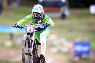 Monika Hrastnik pred finalom SP zadržana