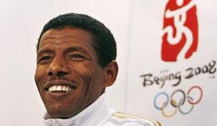 Gebrselassie bo v Pekingu tekel na 10.000 metrov