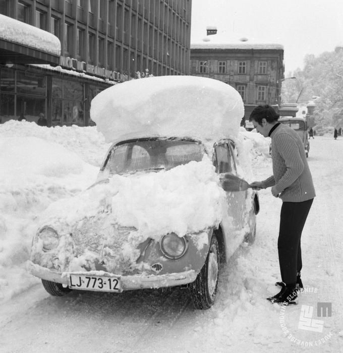 Zima 1968 | Foto: Svetozar Guček, hrani: MNZS