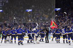 St. Louis Blues izkoristili zaključni plošček