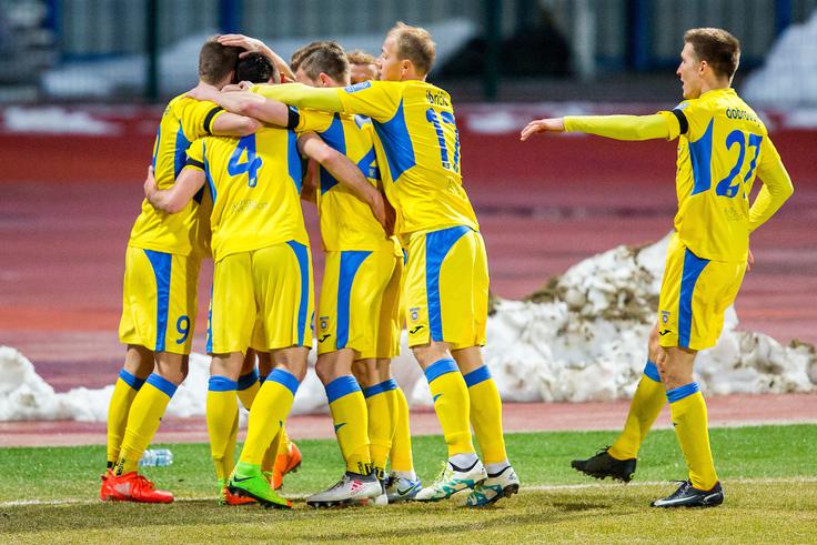 Domžalčani so zlahka odpravili Gorico, ki je v očitni krizi. | Foto: Žiga Zupan/Sportida