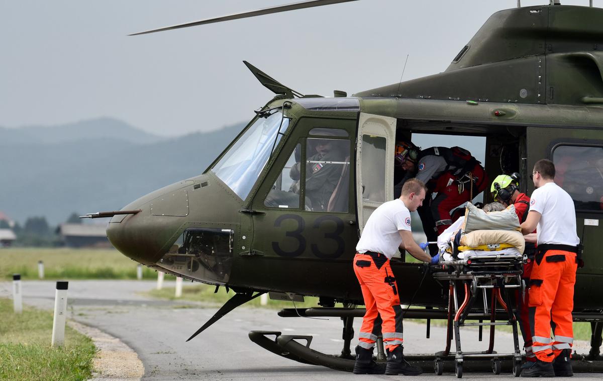 Helikopter | Helikopterje Leonardo za namen helikopterske nujne medicinske pomoči uporabljajo v številnih državah, med drugim v Italiji, na Švedskem, Norveškem, v ZDA in tudi v Avstraliji. | Foto STA