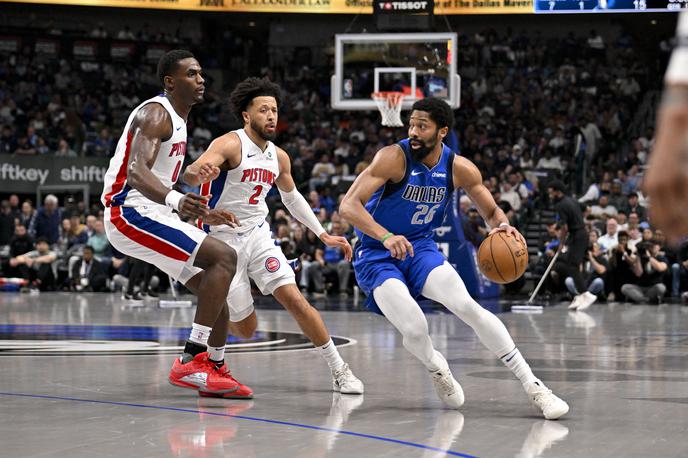 Dallas Mavericks Spencer Dinwiddie | Spencer Dinwiddie je imel z 31 točkami svojo najboljšo tekmo v sezoni. | Foto Reuters