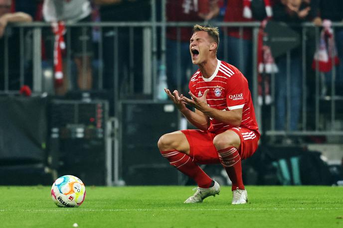 Joshua Kimmich, Bayern München | Bayern München je po treh zaporednih zmagah, danes remiziral z Borussio iz Mönchengladbacha. | Foto Reuters