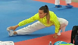 Slovenska karateistka nerazpoložena tudi v Madridu