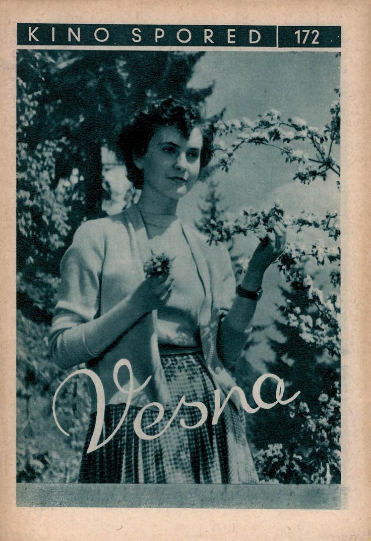 Vesna je doživela tudi uspeh na prvem festivalu jugoslovanskega filma v Pulju, kjer je leta 1954 prejela kar pet nagrad, tudi za najboljši film. | Foto: NUK