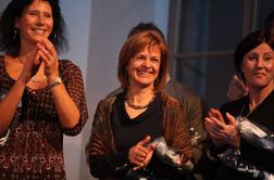 Alenka Cuderman dobila svojo poštno znamko