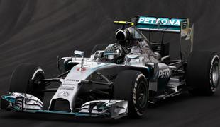 Rosbergu tudi tretji prosti trening