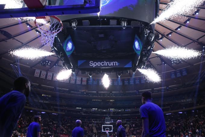 Tekme New York Knicks v kultnem Madison Square Gardenu so vseskozi razprodane. | Foto: Reuters