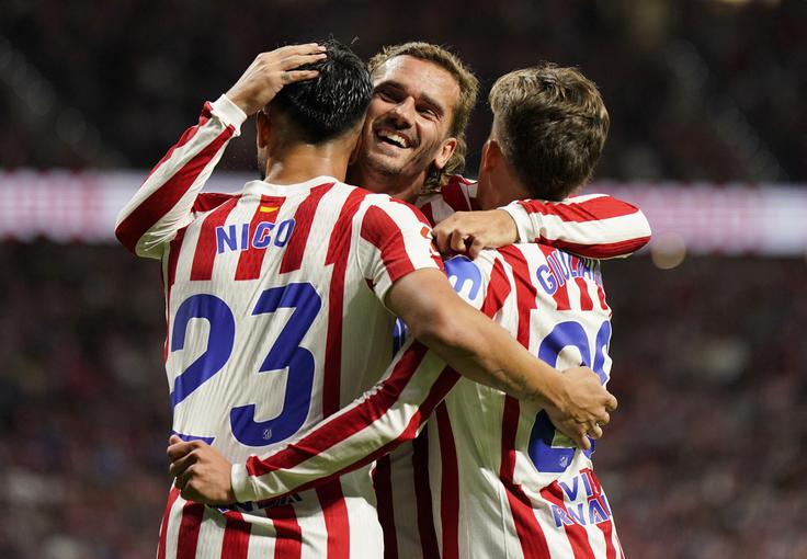 Atletico Madrid je premagal z 2:0 Villarreal, ki je pred tem v treh krogih dosegel kar osem zadetkov. | Foto: Reuters