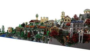 Tolkienov Razendel iz osupljivih 200 tisoč lego kock