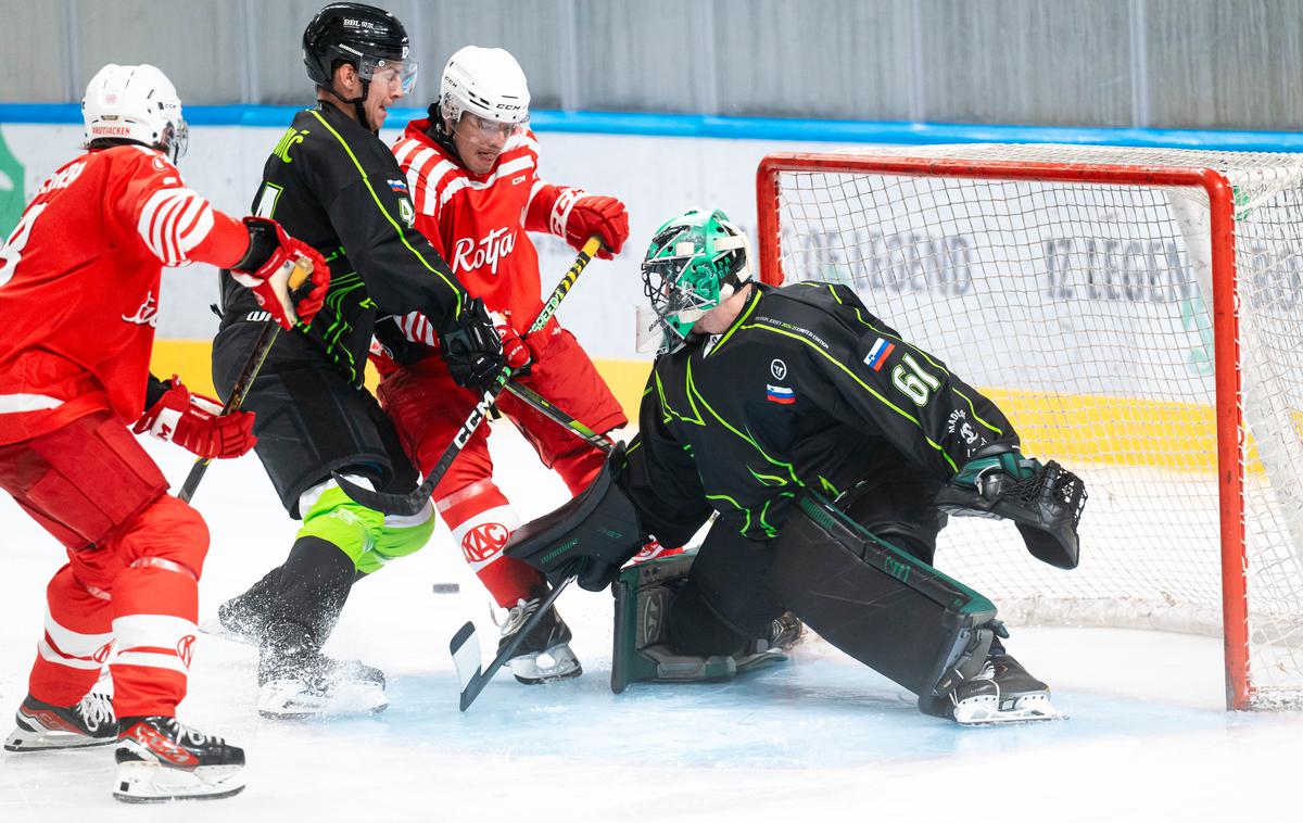 Olimpija Ljubljana : EC KAC, Lukaš Horak | Olimpija je na prvi pripravljalni tekmi z 2:1 premagala Celovec. | Foto HKO/Domen Jančič