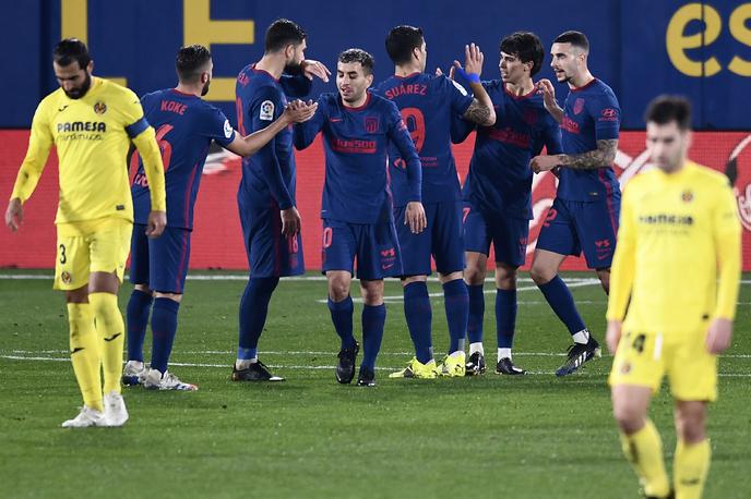 Atletico Madrid | Vodilni Atletico je v gosteh pri Villarrealu slavil pomembno zmago z 2:0. | Foto Guliverimage