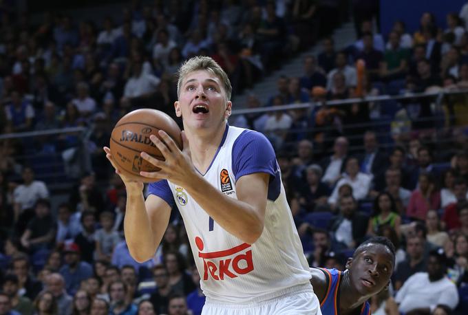 Luka Dončić navdušuje v dresu Reala. | Foto: Getty Images