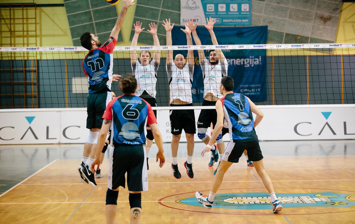 Calcit Volley vs Vero Monza | Kamničani so z dvema porazoma proti Monzi za letos končali s pokalom Challenge. | Foto Klemen Brumec