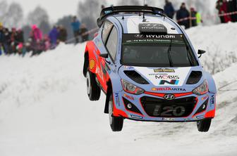 Hyundai se odlično znajde na švedskem snegu