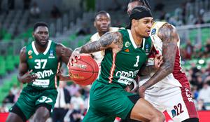 Olimpija le 48 ur po bolečem porazu spet na zmagovitih tirnicah