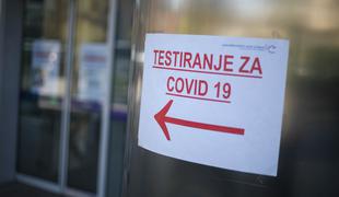 V soboto potrdili 537 novih okužb s koronavirusom