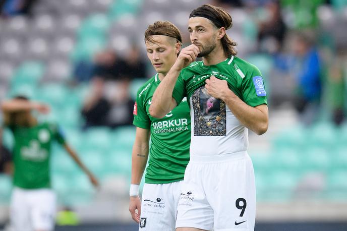 Olimpija Ante Vukušić | Za Anteja Vukušića se zanima romunski velikan FCSB. | Foto Saša Pahič Szabo/Sportida