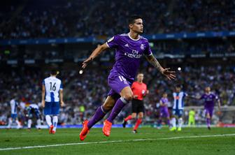 Real brez Ronalda in Bala slavil v Barceloni