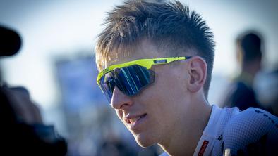 Kot iz topa ustrelil ime Tadej Pogačar