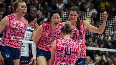 Odbojkarice Conegliana v italijanskem finalu ubranile naslov