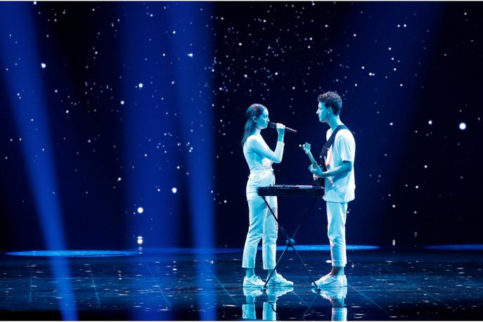 Zala Kralj & Gašper Šantl | Zala in Gašper sta imela na Evroviziji skoraj enak nastop kot na Emi. | Foto Reuters