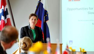 Bratuškova na Norveškem pohvalila model socialne države