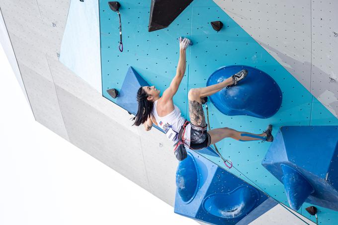 Mia Krampl je bila v polfinalu šesta. | Foto: Jan Virt/IFSC