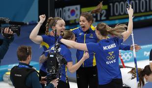 Švedska najboljša v curlingu