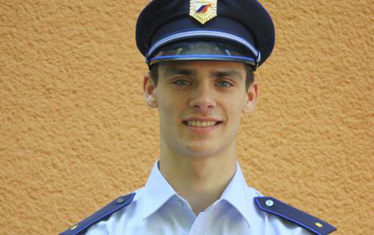 Tim Gajser | Tim Gajser kot pripadnik slovenske policije | Foto policija