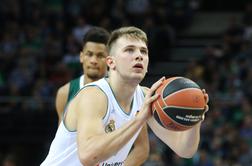 Luka Dončić sam ni zmogel streti ''svoje'' Crvene zvezde