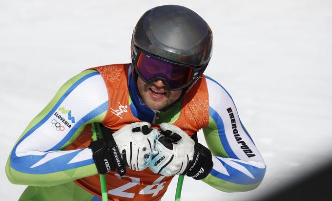 Boštjan Kline na dveh treningih ni bil med najhitrejšimi. | Foto: Sportida