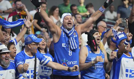 V živo: Grki vse bližje polfinalu, Dončić in druščina se pripravljajo na Nemce