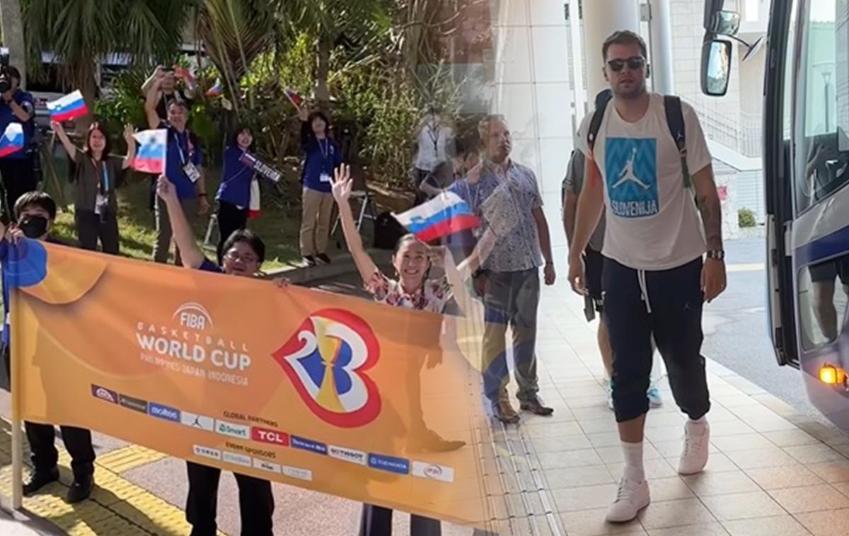Luka Dončić thumb | Slovenski košarkarji so že prispeli na Okinavo, kjer jih v soboto čaka prva tema svetovnega prvenstva Za uvod se bodo pomerili z izbrano vrsto Venezuele.