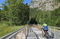 Kolesarji so jo čakali leta: odprta nova pot med Bledom in Bohinjem #foto
