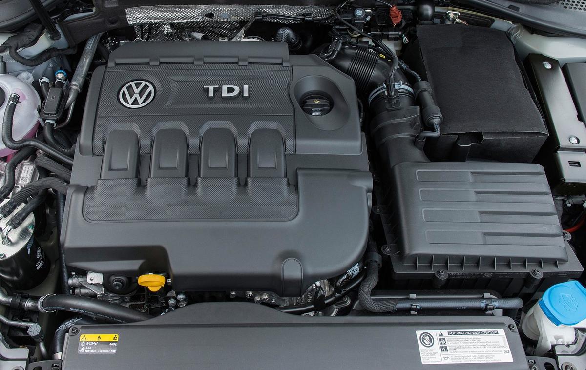 Volkswagen golf motor dizel TDI | Pri Volkswagnu so lani zabeležili večanje povpraševanja po dizelskih motorjih, na evropski ravni pa je ta pogon vseeno doživel precejšen padec prodaje. | Foto Volkswagen