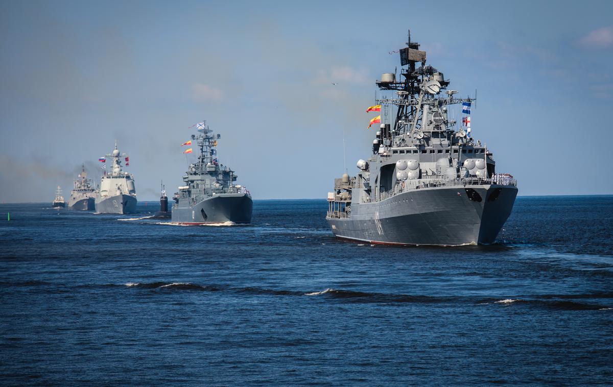Rusija, ruska mornarica, Črno morje | Rusi so napovedali, da bodo vsako ladjo, ki bo kršila blokado Črnega morja, obravnavali kot sovražno. | Foto Shutterstock