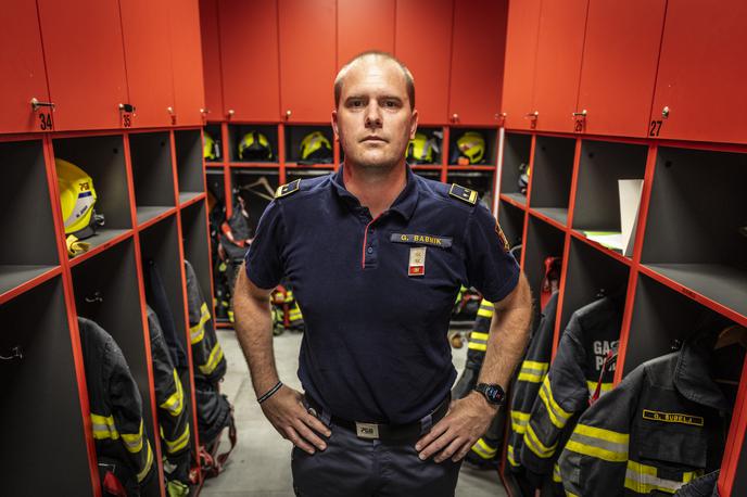 Druga kariera: Gašper Babnik | Gašper Babnik je danes povsem predan gasilstvu. | Foto Bojan Puhek