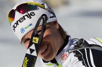 Fabjanova in Višnarjeva pogledujeta proti dolini Fiemme
