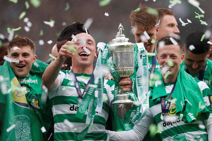 Celtic | Takole so se nogometaši Celtica razveselili nove lovorike. | Foto Reuters